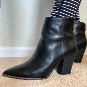 Lucky Brand Adalan Leather Booties